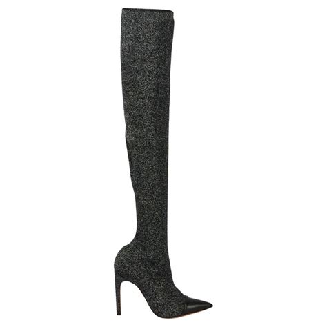 givenchy knitted over the knee boots